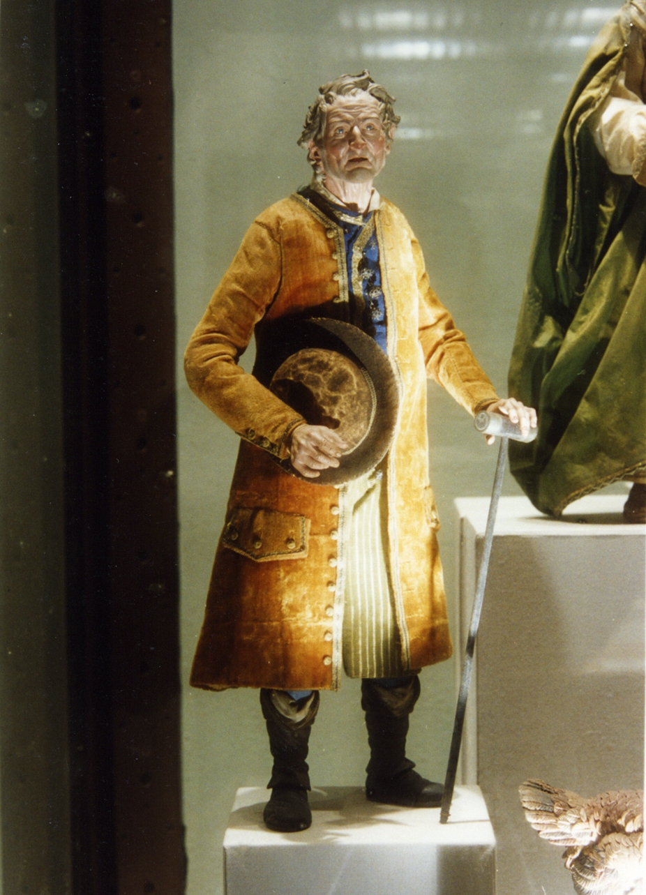 figura maschile (statuetta di presepio) di De Luca Giuseppe (fine/inizio secc. XVIII/ XIX)