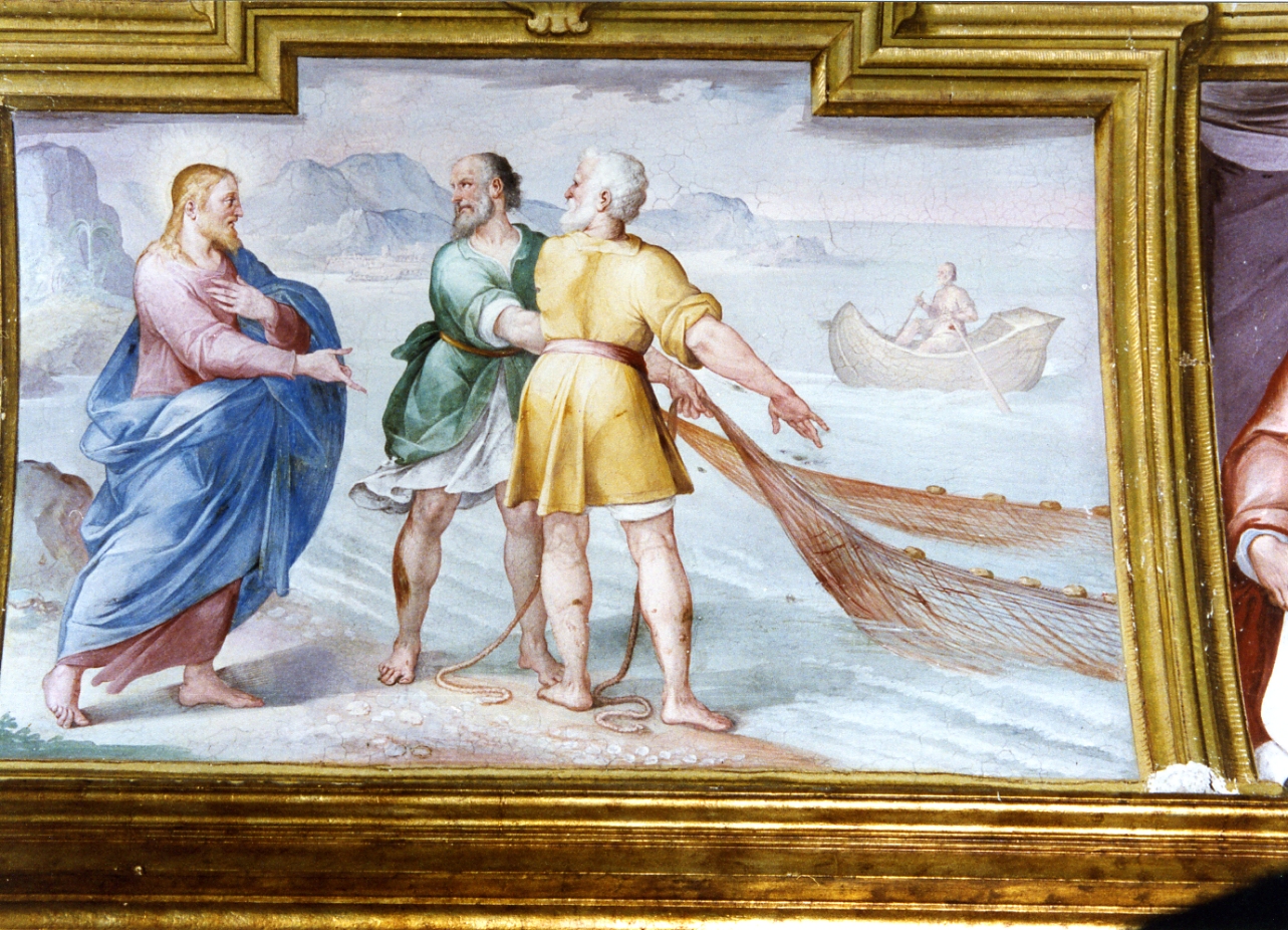 Cristo invia gli apostoli a predicare (dipinto) di Nucci Avanzino (sec. XVI)