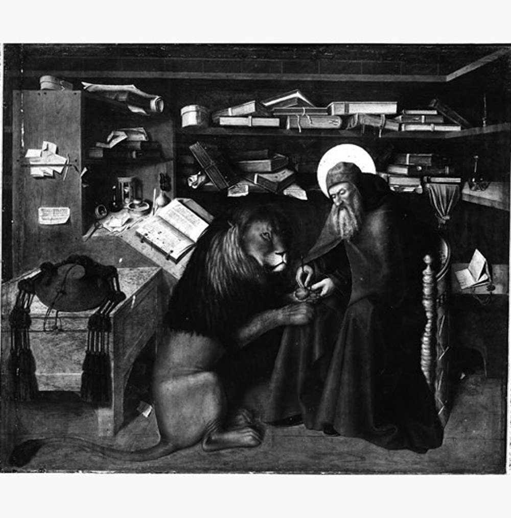 San Girolamo nello studio (dipinto, elemento d'insieme) di Colantonio (sec. XV)