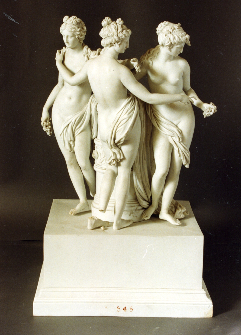 le Grazie (gruppo scultoreo) - manifattura di Meissen (sec. XVIII)