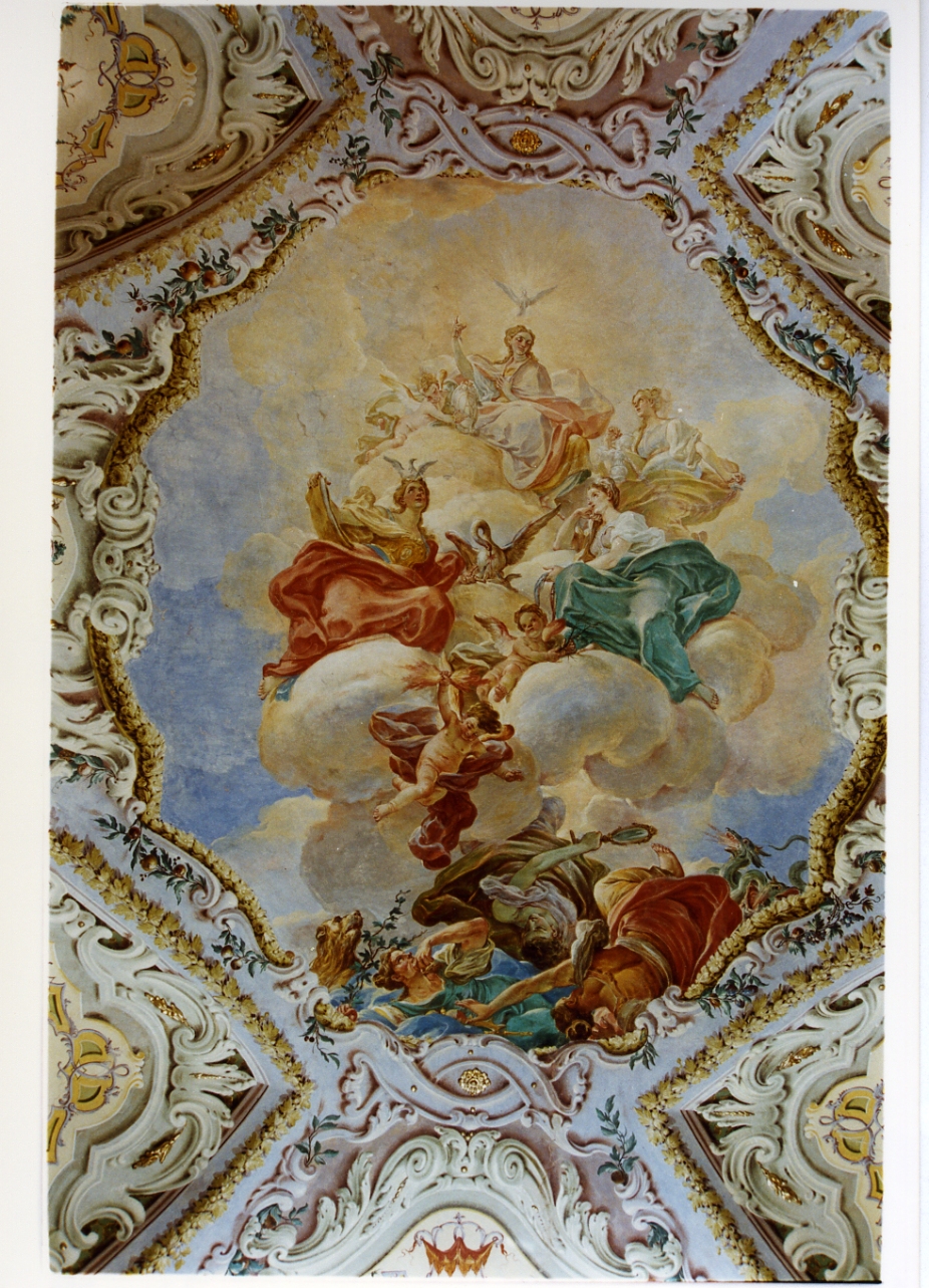 trionfo della Fede (dipinto) di Gamba Crescenzo (sec. XVIII)