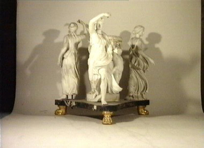 baccanale (centrotavola) di Tagliolini Filippo (cerchia) (secc. XVIII/ XIX)