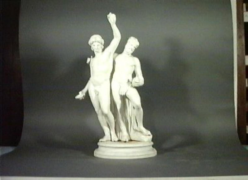 Sileno e Bacco (gruppo scultoreo) di Tagliolini Filippo (cerchia) (secc. XVIII/ XIX)