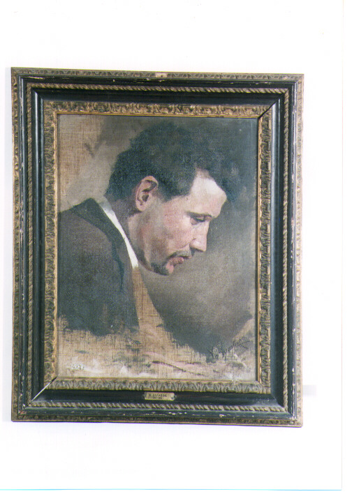 ritratto d'uomo (dipinto) di Barabino Nicolò (sec. XIX)