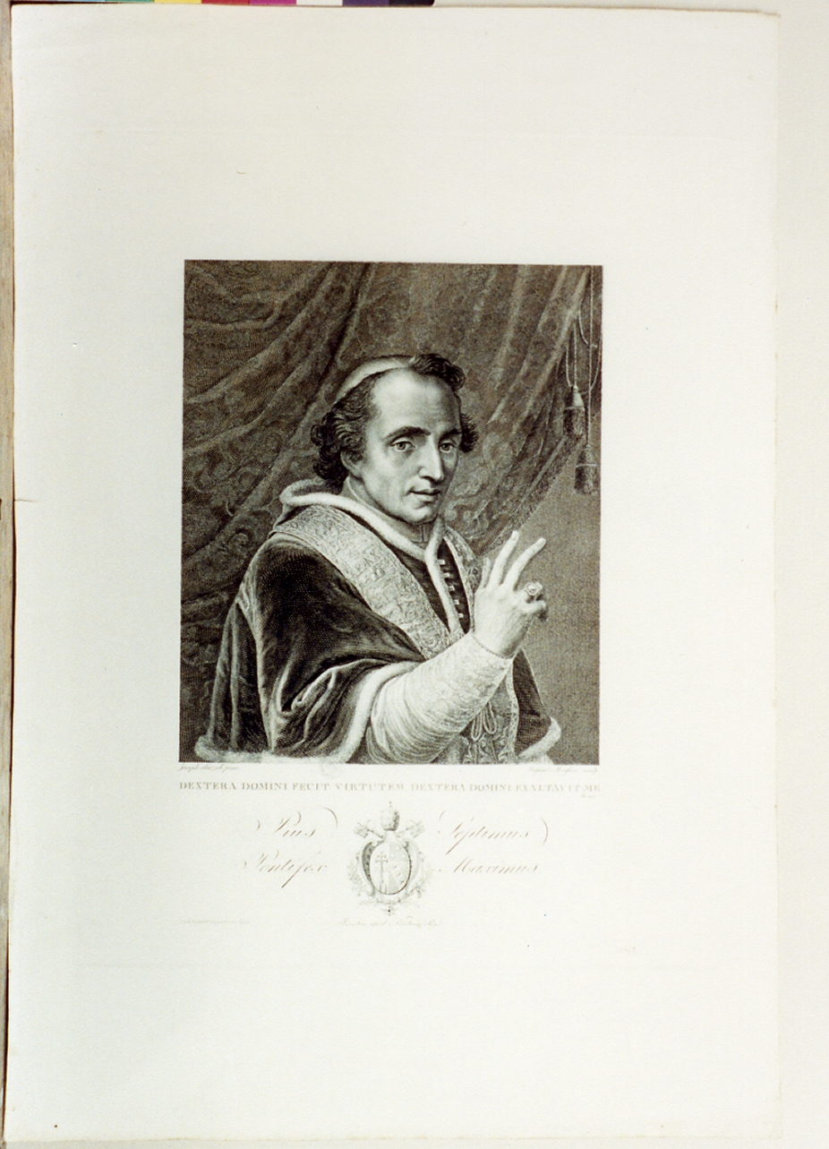 ritratto d'uomo (stampa) di Morghen Raffaello (secc. XVIII/ XIX)