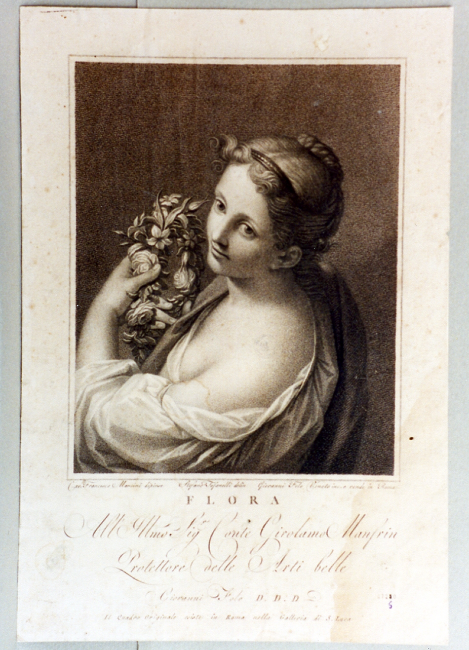 Flora (stampa) di Folo Giovanni, Tofanelli Stefano (secc. XVIII/ XIX)