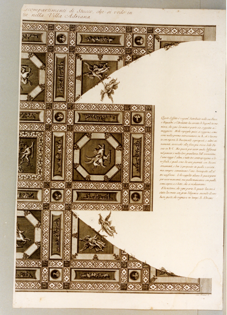 elementi decorativi (stampa) di Piranesi Giovanni Battista (sec. XVIII)