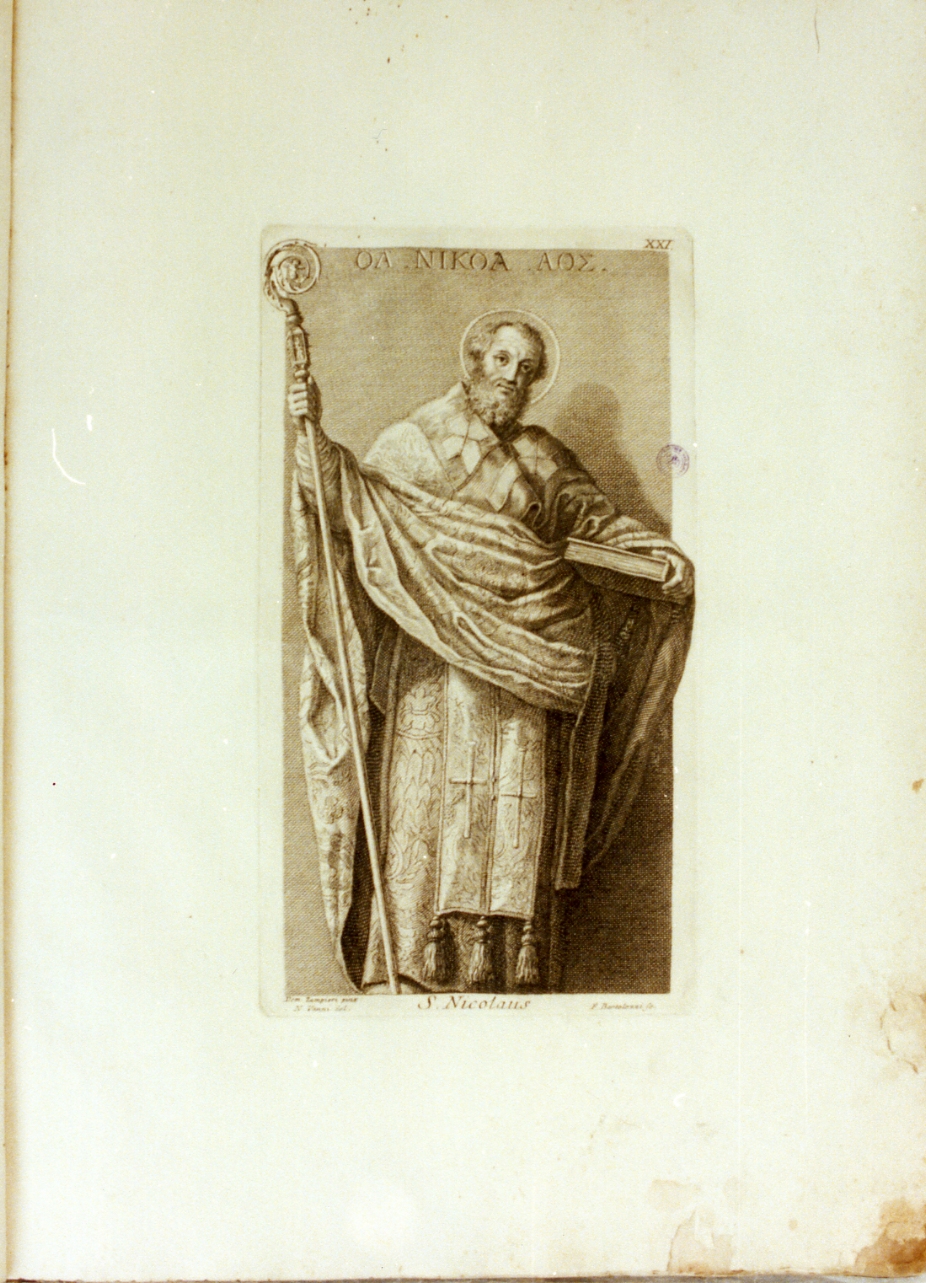 San Niccolò (stampa) di Bartolozzi Francesco, Vanni Niccolò (sec. XVIII)