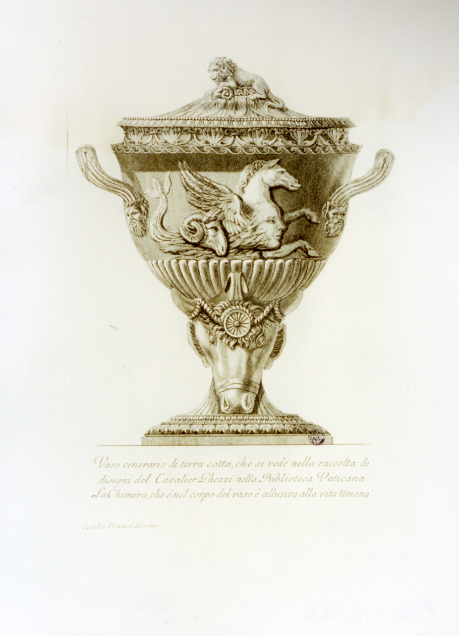 vaso (stampa) di Piranesi Giovanni Battista (sec. XVIII)