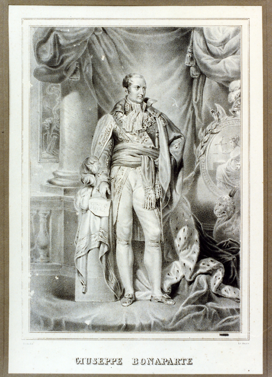 ritratto d'uomo (stampa) di Prota Gaetano (sec. XIX)