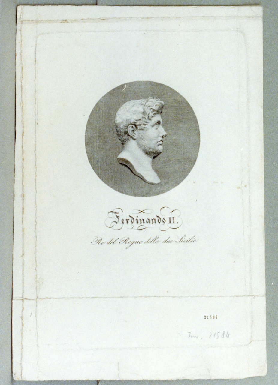 ritratto d'uomo (stampa) - ambito italiano (sec. XIX)