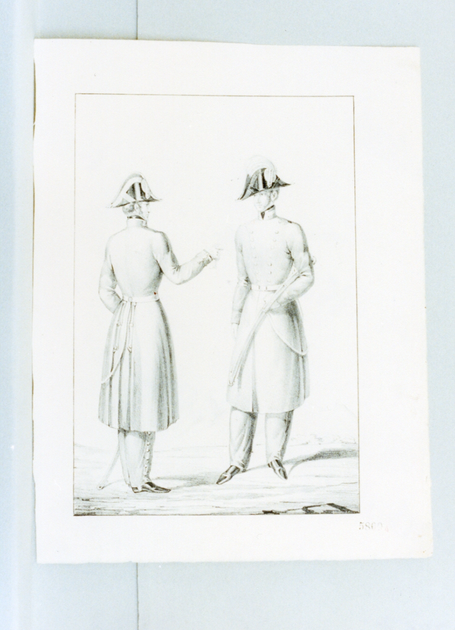 figure maschili (stampa) - ambito italiano (sec. XIX)