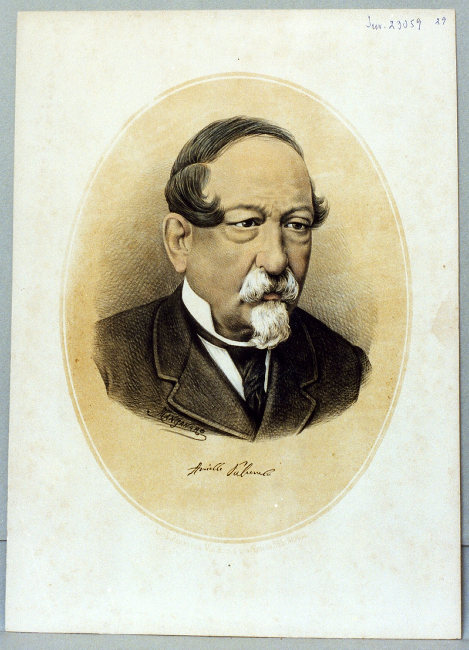 ritratto di Aniello Palumbo (stampa) di Manganaro Antonio (sec. XIX)