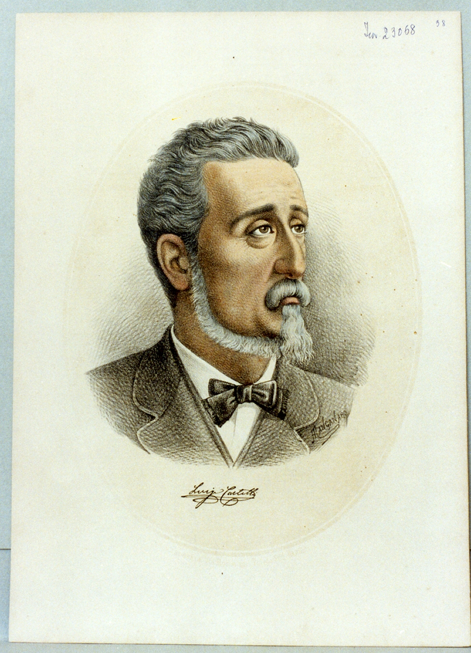 ritratto di Luigi Castelli (stampa) di Manganaro Antonio (sec. XIX)