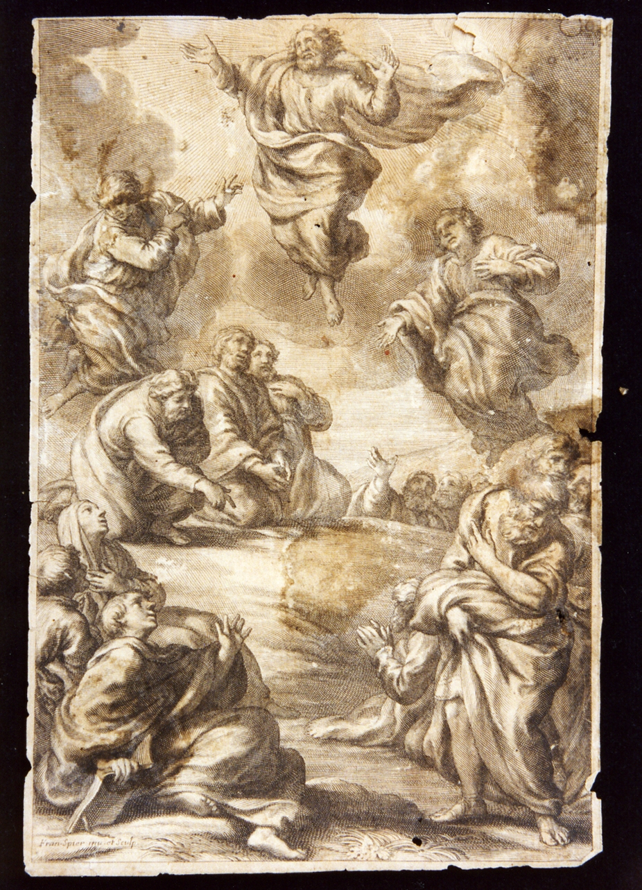 trasfigurazione (stampa) di Spierre François (sec. XVII)