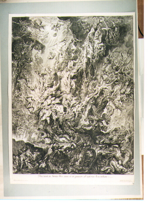 caduta degli angeli ribelli (stampa) di Rubens Pieter Paul, Van Orley Richard II, Van Orley Jan (secc. XVII/ XVIII)