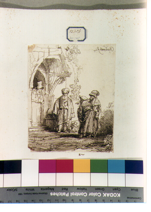 figure maschili (stampa) di Van Rijn Rembrandt Harmenszoon (sec. XVII)