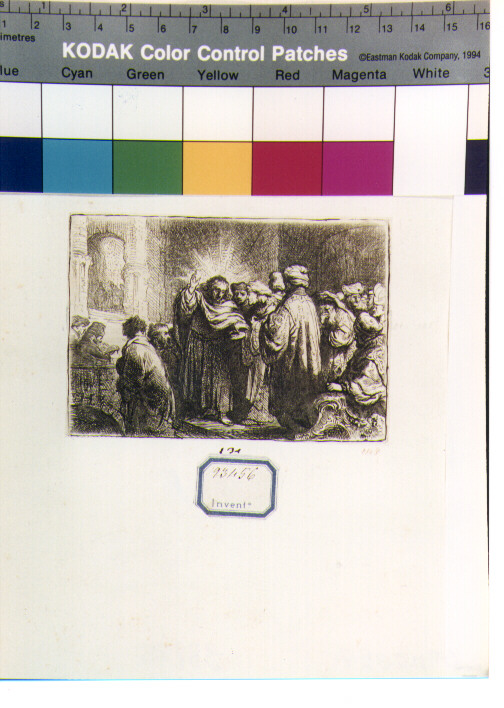 tributo a Cesare (stampa) di Van Rijn Rembrandt Harmenszoon (sec. XVII)