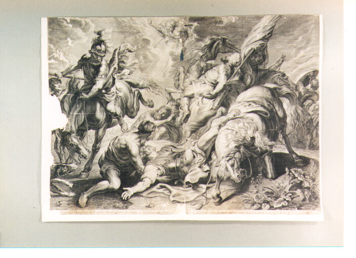 conversione di San Paolo (stampa) di Rubens Pieter Paul (terzo quarto sec. XVII)