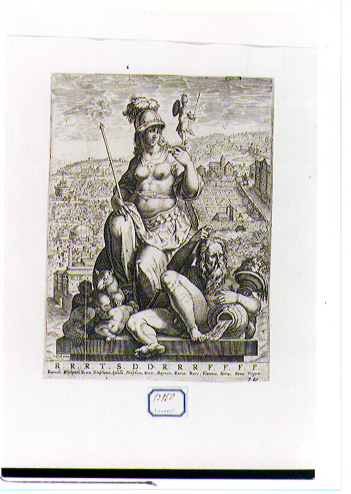 Sibilla delfica (stampa) di Galle Philip (CERCHIA) (ultimo quarto sec. XVI)