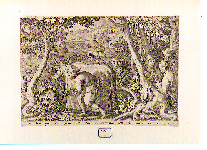 caccia con balestra (stampa) di Van der Straet Jan detto Giovanni Stradano, Galle Philip (CERCHIA) (sec. XVI)