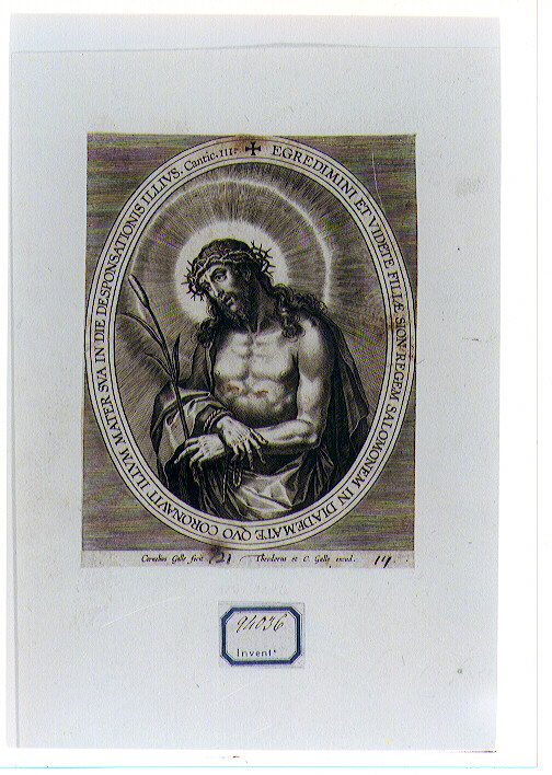 Ecce Homo (stampa) di Galle Cornelis il Vecchio (sec. XVII)