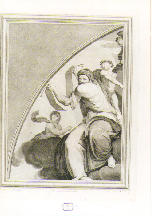 sibilla (stampa) di Barbatelli Bernardino detto Poccetti (sec. XVIII)