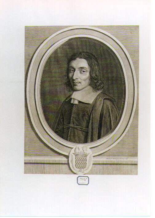 ritratto d'uomo (stampa) di Nanteuil Robert (sec. XVII)