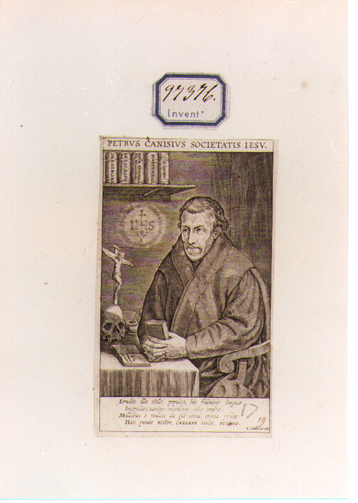 ritratto d'uomo (stampa) di Sadeler Raphael I (CERCHIA) (secc. XVII/ XVIII)