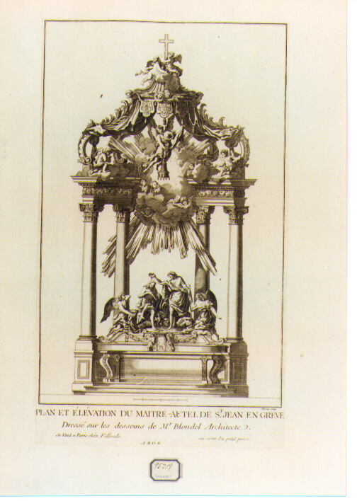 architettura (stampa) di Blondel Jacques François (sec. XVIII)