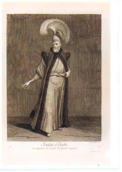 figura maschile (stampa) di Scotin Gerard Jean Baptiste I (sec. XVIII)