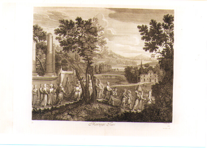 MATRIMONIO TURCO (stampa) di Scotin Gerard Jean Baptiste I (sec. XVIII)