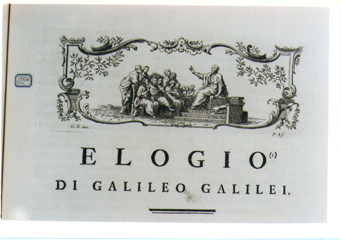 SIMPOSIO DI PLATONE (stampa) di Zocchi Giuseppe, Allegrini Francesco (sec. XVIII)