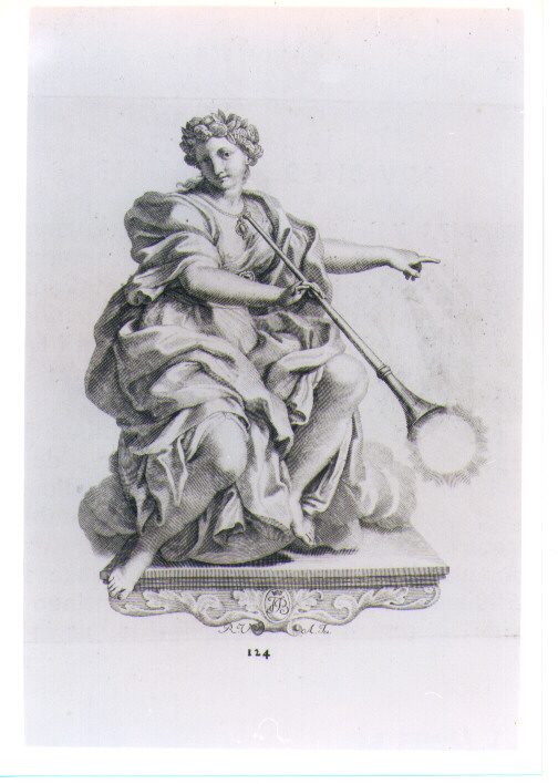 ALLEGORIA DELLA GLORIA (stampa) di Van Audenaerde Robert (sec. XVIII)