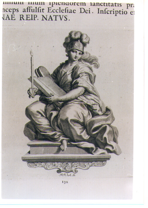 ALLEGORIA DELLA PAROLA DI DIO (stampa) di Van Audenaerde Robert (sec. XVIII)