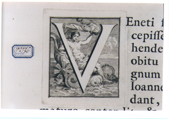 CAPOLETTERA V CON VENERE (stampa) di Van Audenaerde Robert (sec. XVIII)