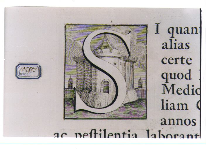 CAPOLETTERA S CON FORTEZZA (stampa) di Van Audenaerde Robert (sec. XVIII)