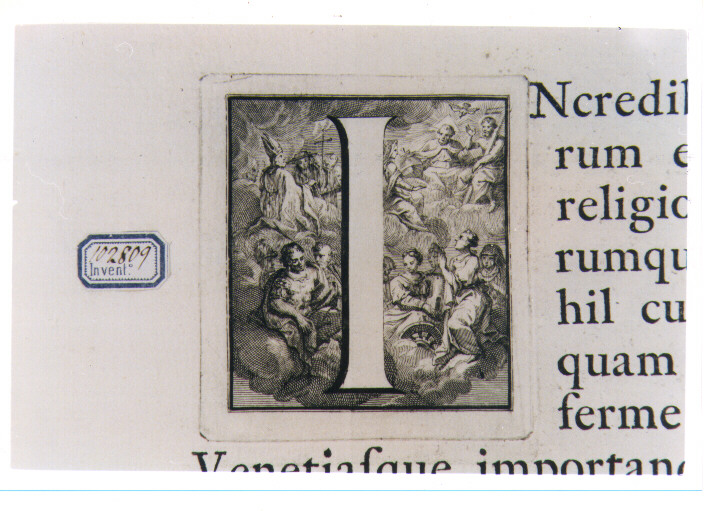 CAPOLETTERA I CON PARADISO (stampa) di Van Audenaerde Robert (sec. XVIII)