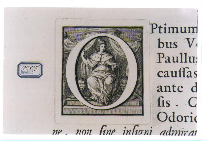 CAPOLETTERA O CON ALLEGORIA DEL POTERE DOGALE (stampa) di Van Audenaerde Robert (sec. XVIII)