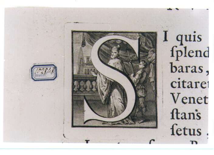 CAPOLETTERA S CON DOGE (stampa) di Van Audenaerde Robert (sec. XVIII)