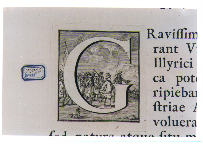 CAPOLETTERA G CON ESERCITO (stampa) di Van Audenaerde Robert (sec. XVIII)