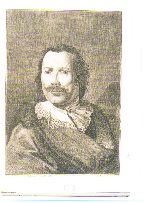 ritratto d'uomo (stampa) di Von Firmian Franz Lactanz, Schauer Franz Sebastian (metà sec. XVIII)