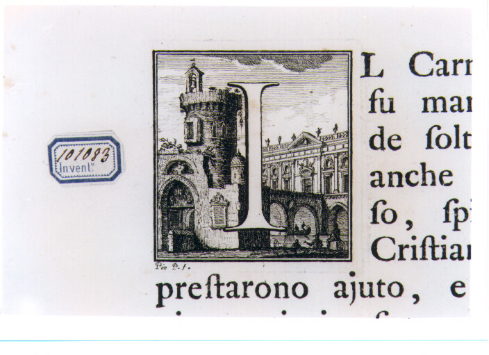 CAPOLETTERA I (stampa) di Panfili Pio (sec. XVIII)
