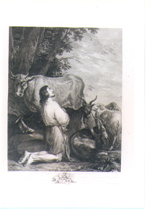PENITENZA DEL FIGLIOL PRODIGO (stampa) di Rosa Salvator, Ravenet Simon François il Vecchio, Earlom Richard (sec. XVIII)