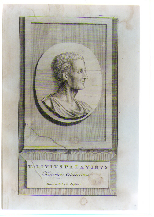 RITRATTO DI TITO LIVIO PADOVANO (stampa) di Pool Matthys (CERCHIA) (sec. XVIII)