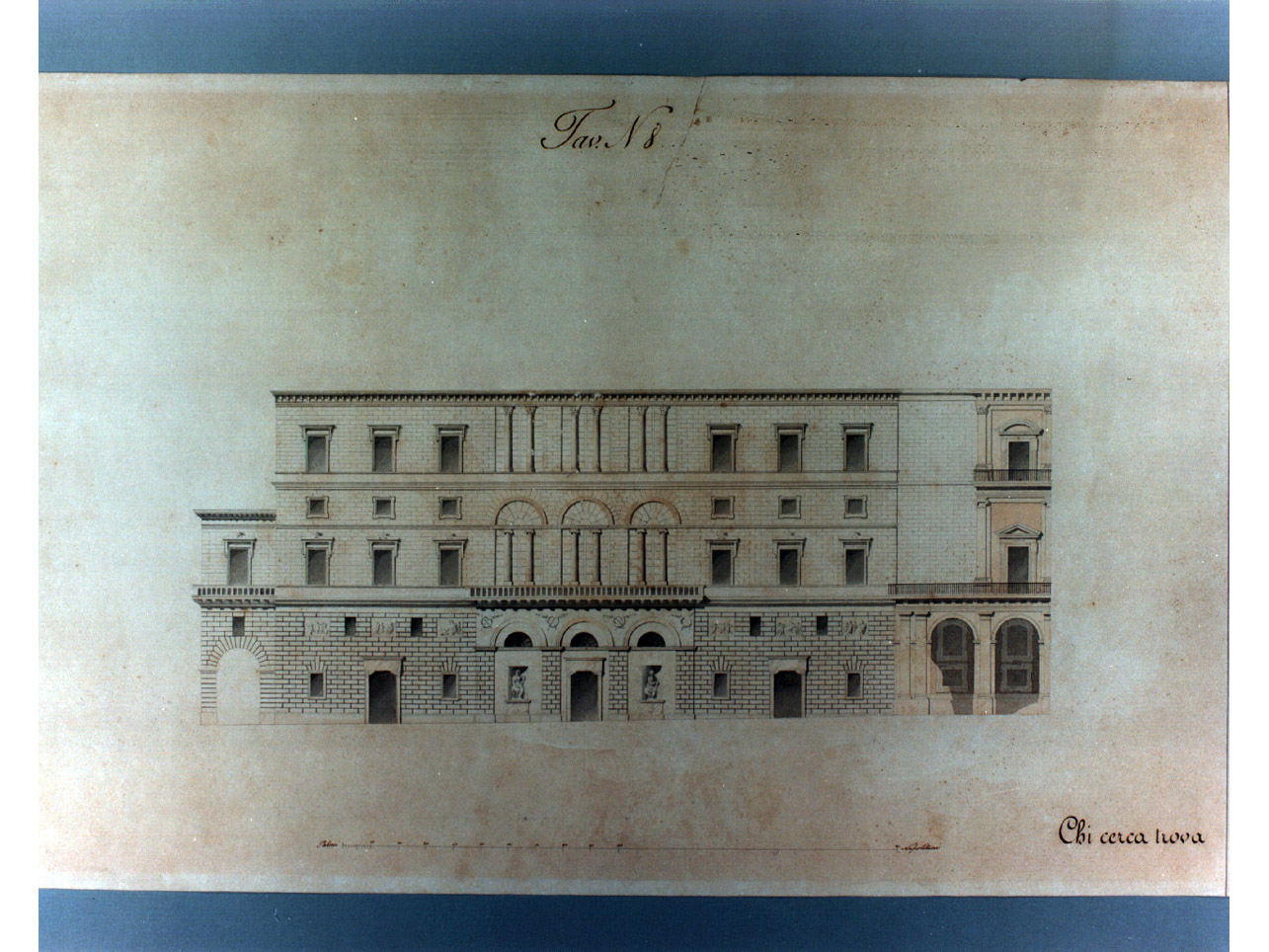 teatro San Carlo (disegno, elemento d'insieme) di Gesuè Pietro, Gavaudán Francesco (sec. XIX)