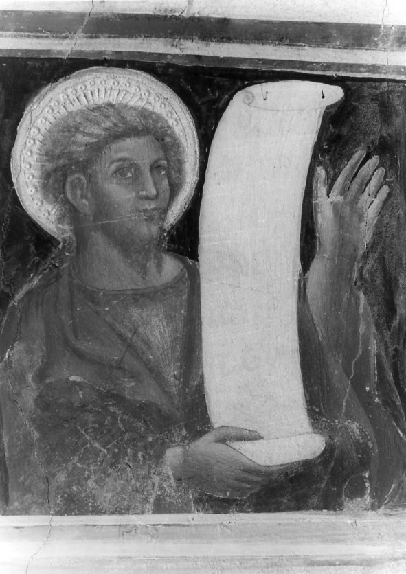 apostolo (dipinto) - ambito campano (fine/inizio secc. XVI/ XVII)