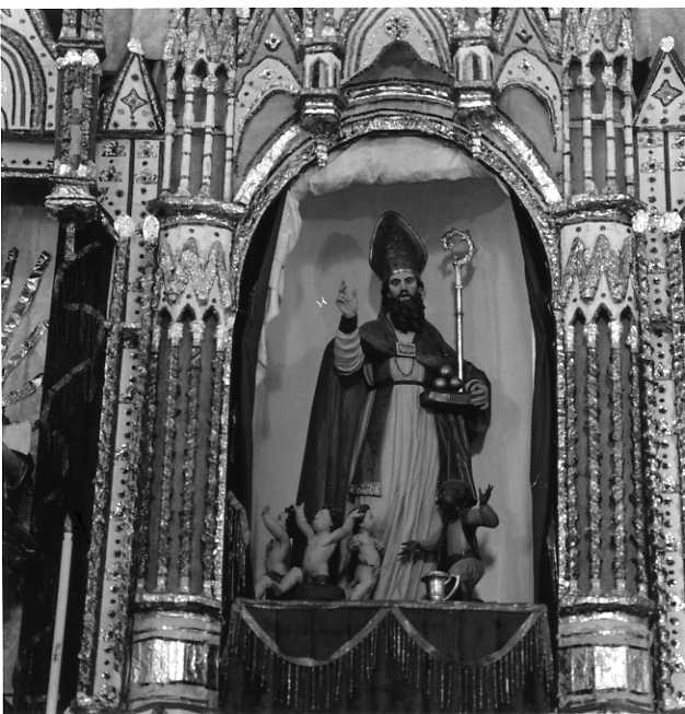 San Nicola di Bari (statua) - bottega campana (seconda metà sec. XVII)