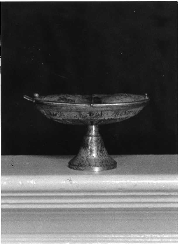 navicella portaincenso - a galeone - bottega campana (seconda metà sec. XIX)