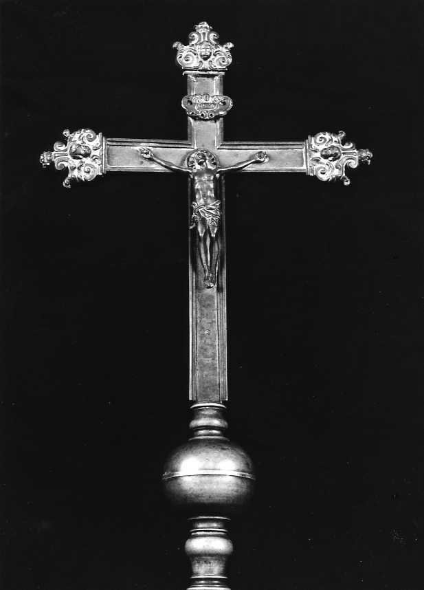 Cristo crocifisso (crocifisso) - bottega campana (fine sec. XIX)
